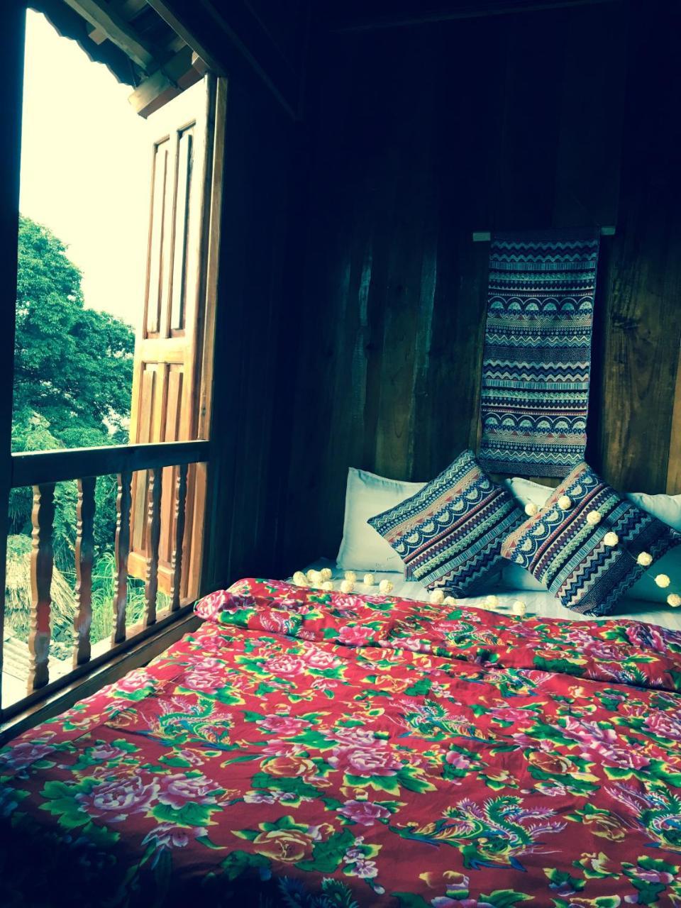 Ma Pi Leng Homestay Lang Xao Vang Exteriör bild