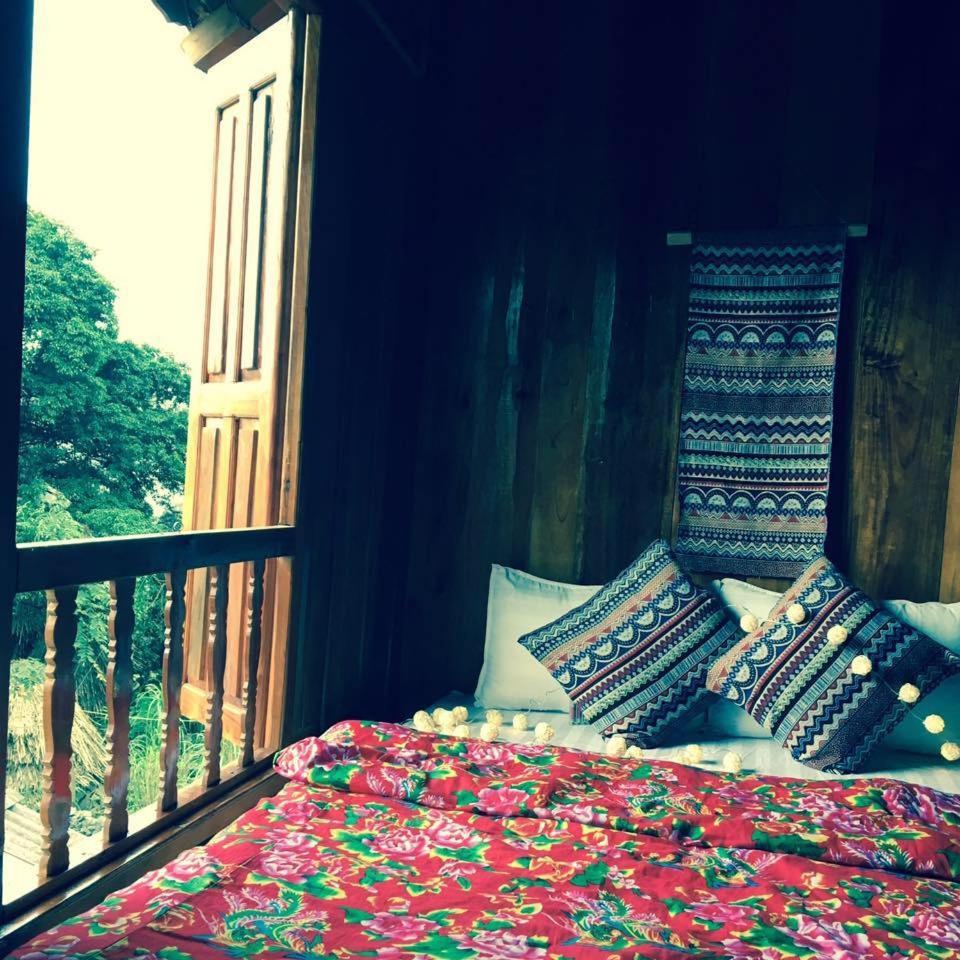 Ma Pi Leng Homestay Lang Xao Vang Exteriör bild
