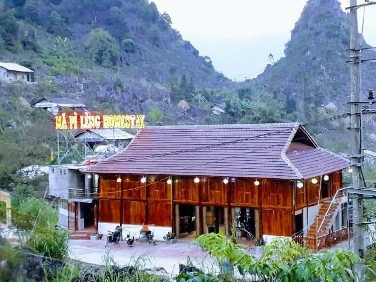 Ma Pi Leng Homestay Lang Xao Vang Exteriör bild